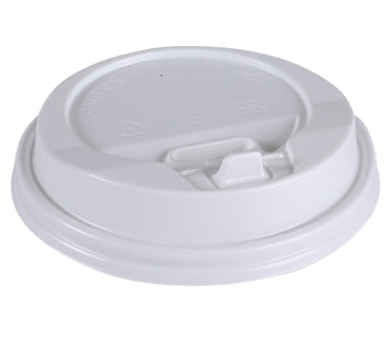 Lid, Dome Lid for 10-20oz Paper Hot Cups, White