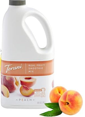 Smoothie, Torani Peach Fruit Smoothie Mix, 64oz