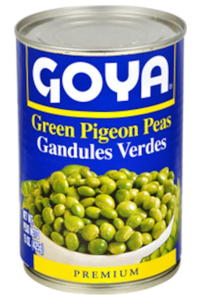 Food, Goya Green Pigeon Peas, 15oz.
