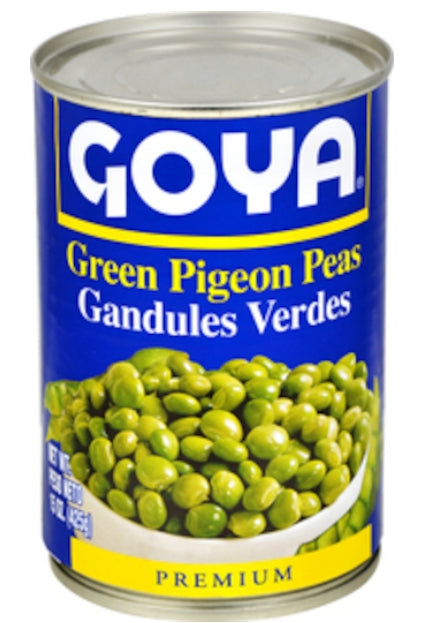 Food, Goya Green Pigeon Peas, 15oz.