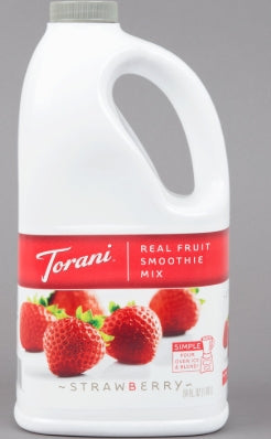 Smoothie, Torani Strawberry Fruit Smoothie Mix, 64oz