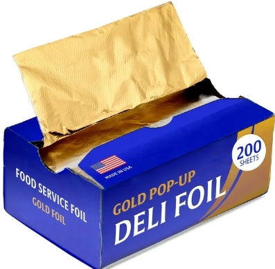 Foil, 9x10.75 Gold / Silver Foil Sheets