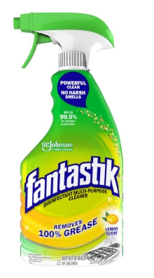 Cleaner, Fantastic All Purpose Disinfectant Cleaner, Lemon Scented, 32oz.