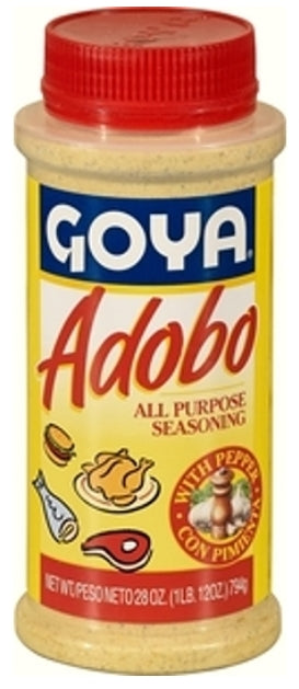 Food, Goya All Purpose Adobo With Pepper, 28oz