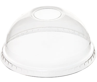 Lid, 12-24oz 98mm PET Dome Lid, Clear