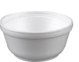 Bowl, Foam Bowl 8oz, White