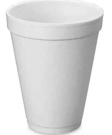 Foam Cup, 16oz VIO, White  16C18