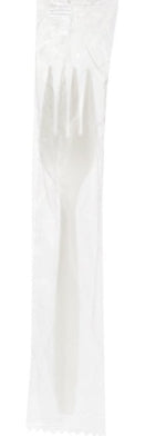 Fork, Wrapped Heavy Weight PP Fork, White