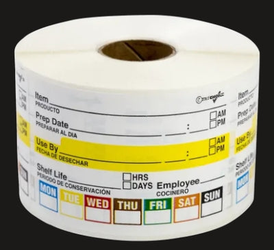 Labels, 2x3 Food Rotation Labels, Case