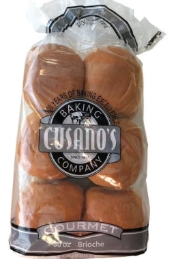 Food, Cusanos 4" Brioche Bun