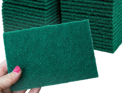 Scour, 6x9 Heavy Duty Scouring Pad, Green 60ct