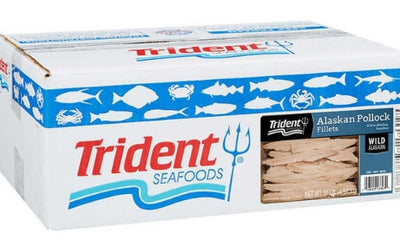 Food, Trident Boneless Skinless Alaskan Pollock Filet 6-8 Oz