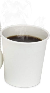 Cup, 16oz. Paper Hot Cup, White