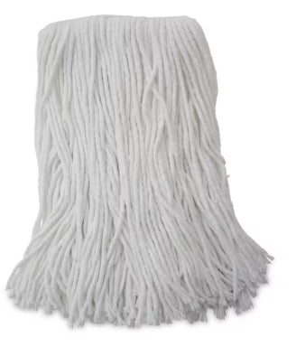 Mop Head, #24 Cotton Cut End 4ply White