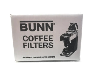 Coffee Filter, Bunn 12 Cup Brewer Filters  11x21