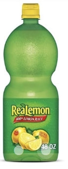 Food, Realemon Lemon Juice 48oz.