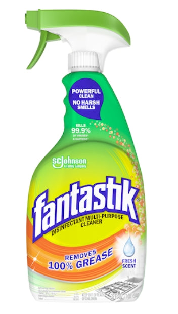Cleaner, Fantastik Scrubbing Bubbles Antibacterial Heavy Duty, 32oz.