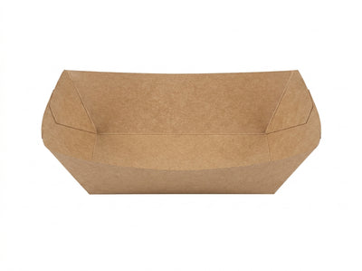 Food Tray, #100 1lb Food Tray, Kraft