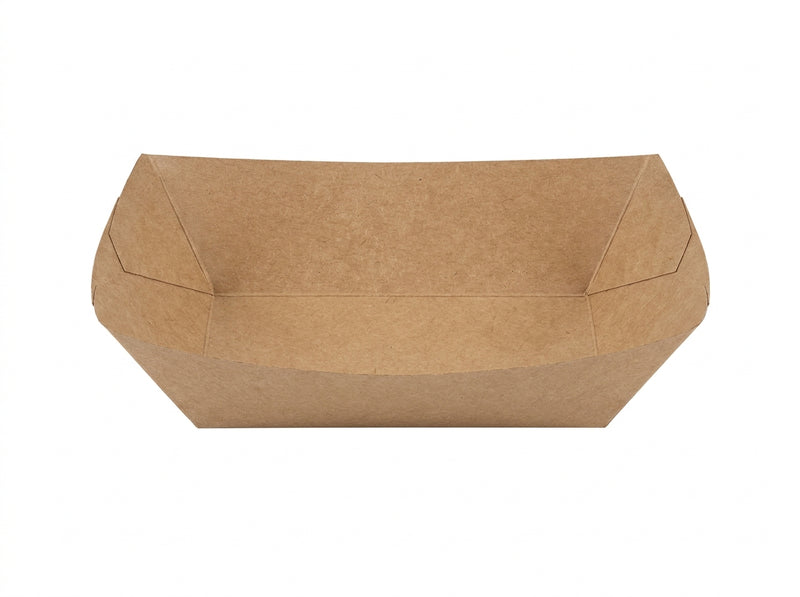 Food Tray, #100 1lb Food Tray, Kraft
