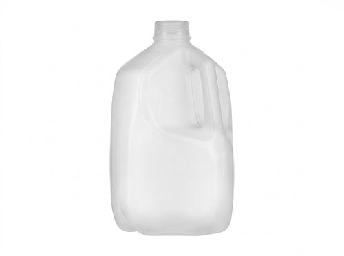 Catering, 1/2 Gallon HDPE Jug w/lids, Clear