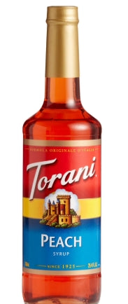 Syrup, Torani Peach - 750mL