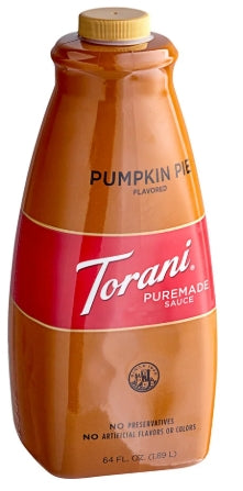 Sauce, Torani Puremade Pumpkin Pie Sauce, 64oz.