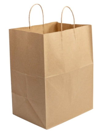 Bag, #70 Twisted Handle Paper Bag 14x10x15.75, Kraft