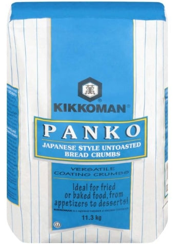 Food, Kikkoman Panko Untoasted Bread Crumbs, 25lb