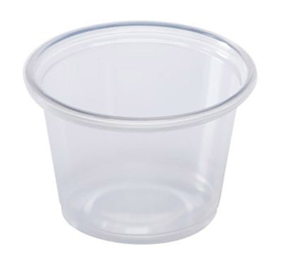 Portion Cup, 1oz Tall Portion Cup, Clear