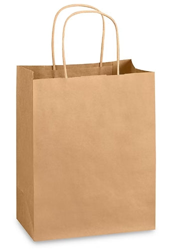 Bag, Paper 12x9x15.75 Twist Handle Bag