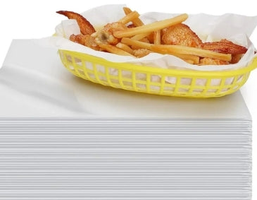 Deli Wrap, 12x12 Plain, White