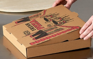 Pizza Box, 12" Kraft B-Flute