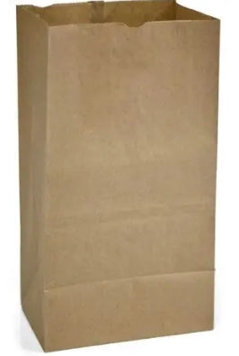 Bag, #12 Paper Grocery Bags, Kraft