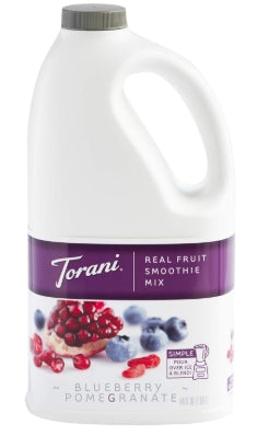 Smoothie; Torani Blueberry Pomegranate Fruit Smoothie Mix, 64oz.